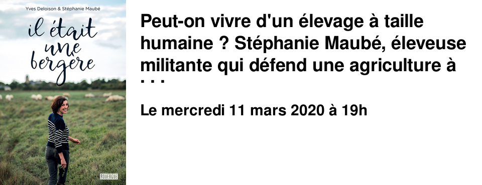 Peut-on vivre d'un �levage � taille humaine ? St�phanie Maub�, �leveuse militante qui d�fend une agriculture � hauteur d'homme pour une alimentation de qualit�, apporte sa contribution au d�bat. Son histoire est hors du commun. Parisienne, elle faisait carri�re dans l'audiovisuel et le graphisme jusqu'� sa rencontre avec un �leveur de moutons dans le Cotentin. � trente ans, elle d�cide d'une reconversion radicale. Journaliste et �crivain, Yves Deloison l'a suivie dans son travail quotidien. 